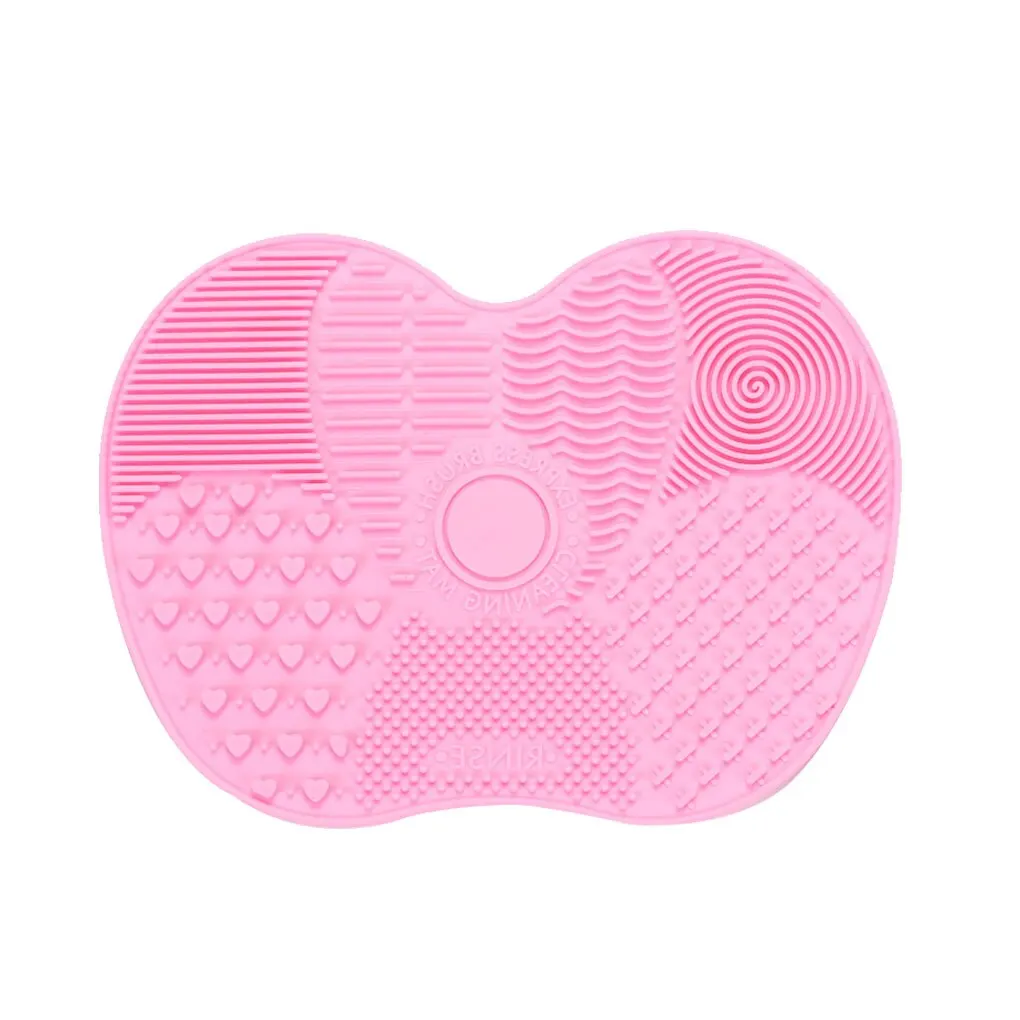 

Silicone Makeup Brush Cleaning Mat Washing Tools Hand Tool Large Pad Sucker Scrubber Board Washing Cosmetic Brush Cleaner Tool