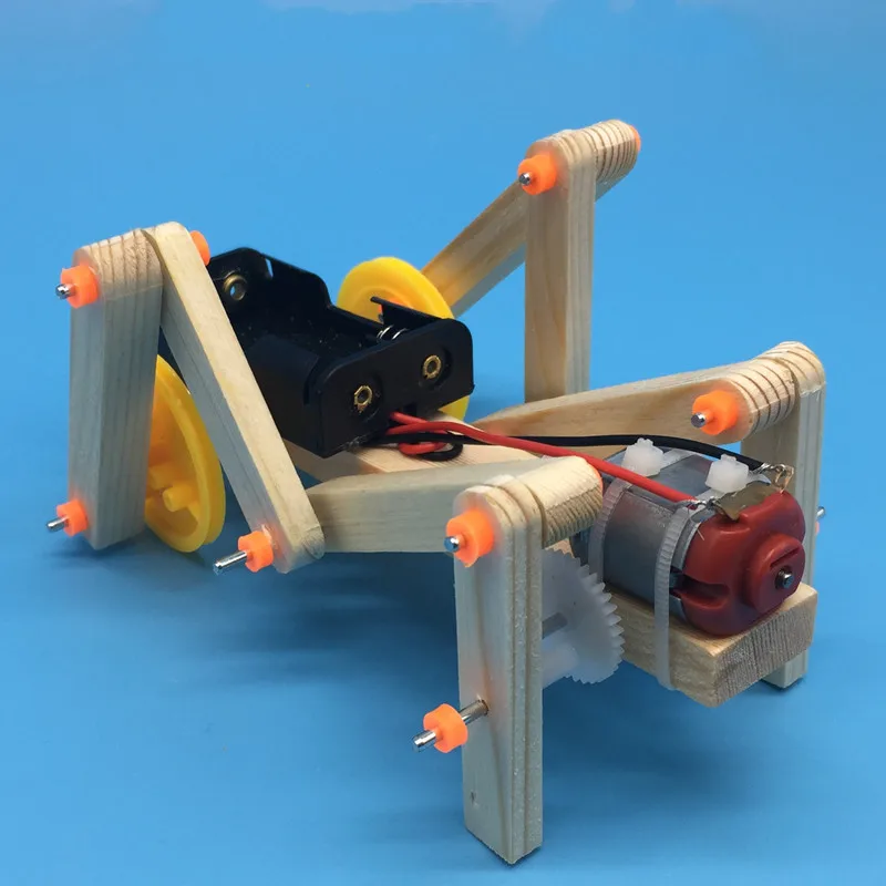 

Diy Kit Science Experiment Crawling Robot Spider Electronic Kids Educational Set Stem Physics Toys For Children Boy Girl 8 Years