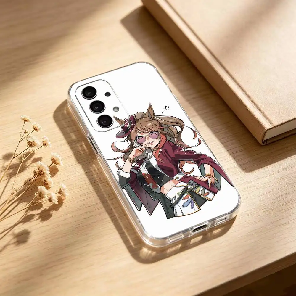 Вечная молодость Umamusume Прозрачный мягкий силиконовый чехол для телефона Samsung S25 S24 S23 S22 S21 S20 Ultra Plus (art.: 3920dce3d72cd) - 3920dce3d72cd