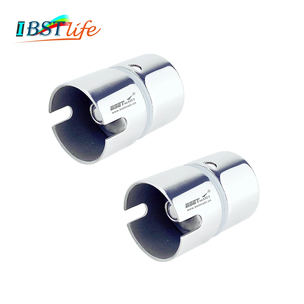 

2X Marine Grade 304 Stainless Steel Drop-In Swivel Gunnel Rod Holder Insert Rod Holder Adapter Fishing Rod Support Accessories