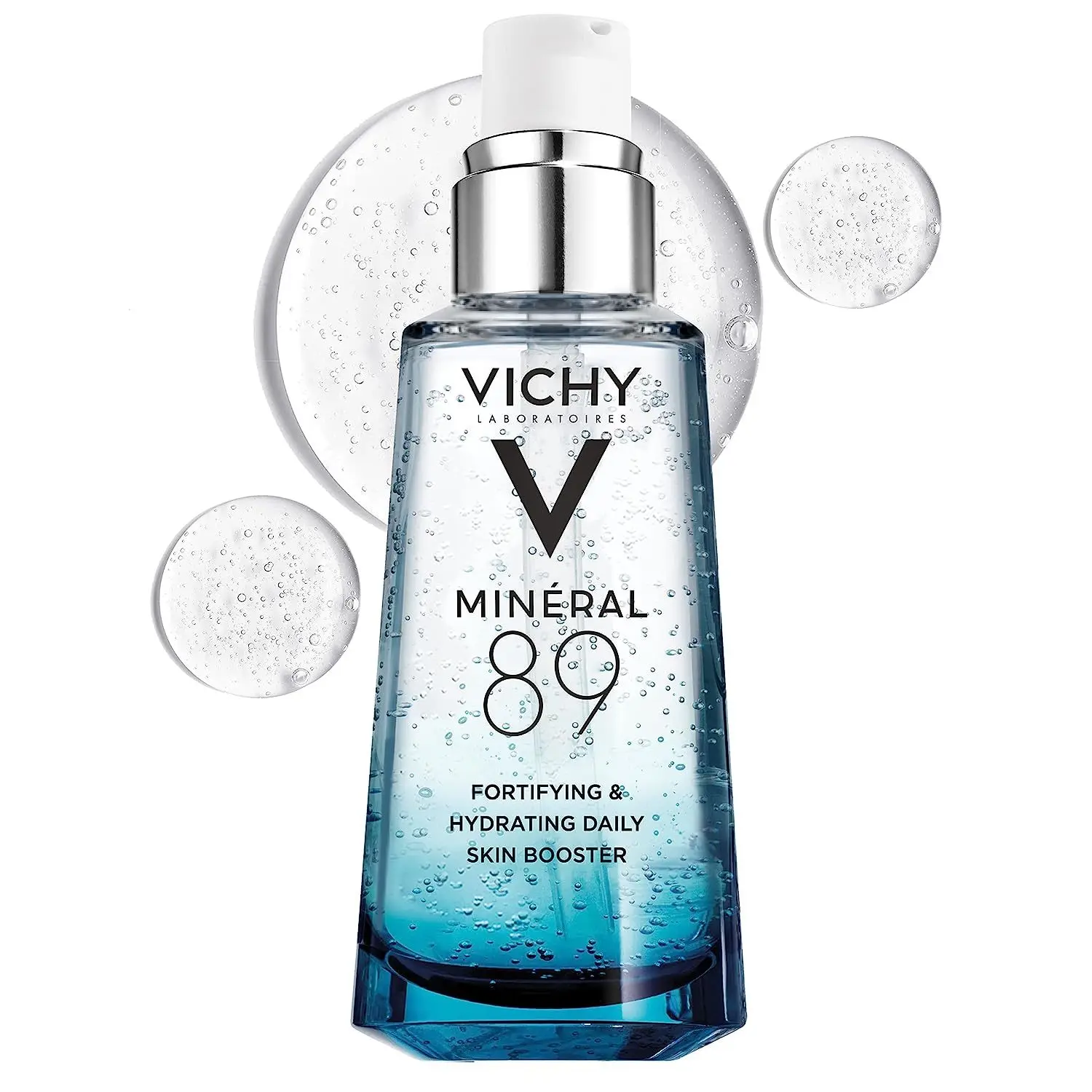 

Vichy Mineral 89 Hyaluronic Acid Facial Serum For Sensitive Skin And Dry Skin Gel Moisturizer Fast Absorbing Lightweight