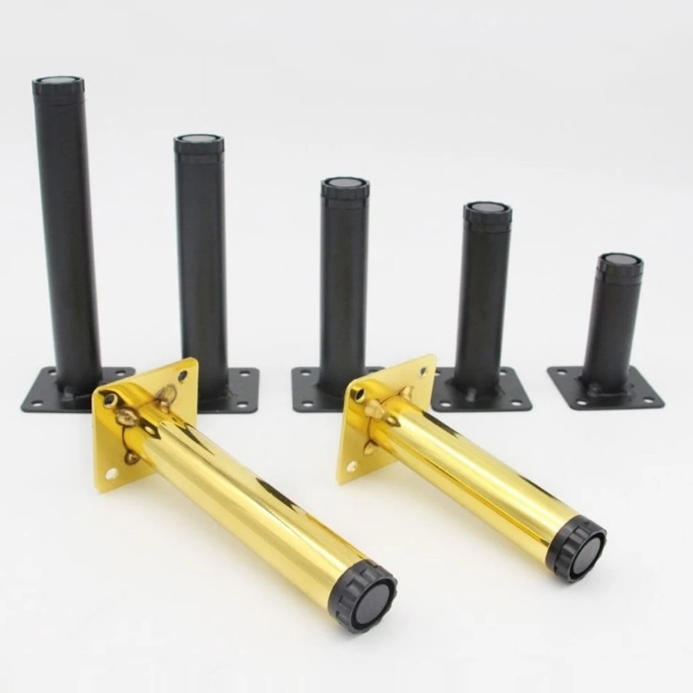 

4pcs 10-17cm Adjustable furniture legs metal Sofa Coffee Table leveling feet meubles tv Kitchen Cabinet support replacement foot
