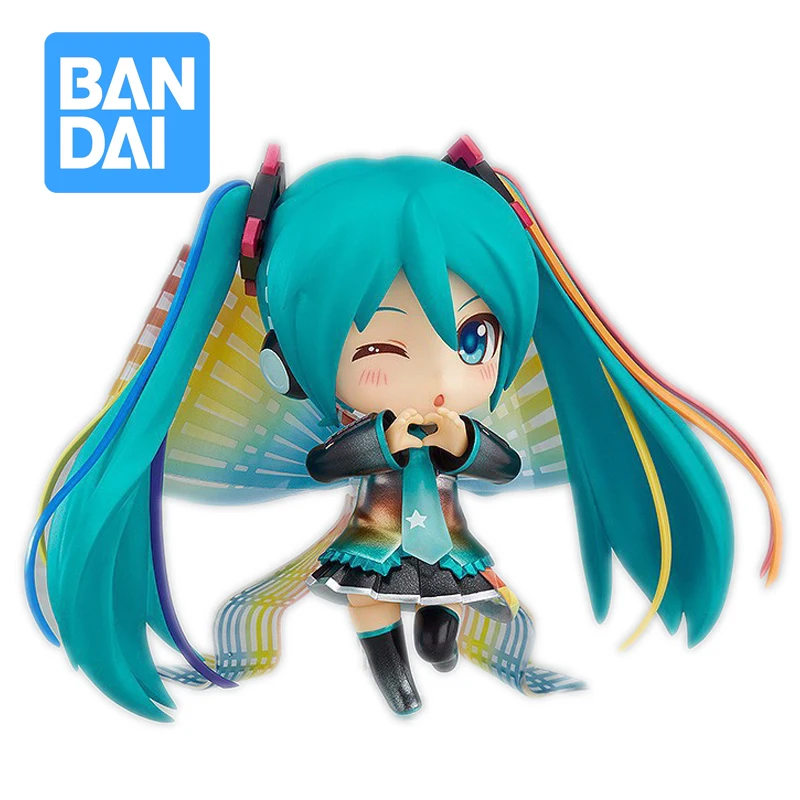 Супер милый коллекционный подарок Bandai Hatsune Miku 10-й юбилейный выпуск, аниме игрушки, лучший выбор для ребенка