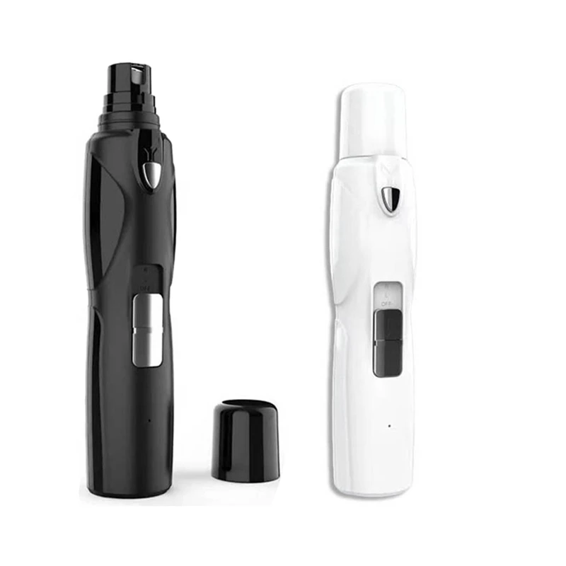 

Pet Dog Cat Nail Clippers USB Charging Dog Nail Grinders Electric Dogs Cat Paws Nail Clippers Black