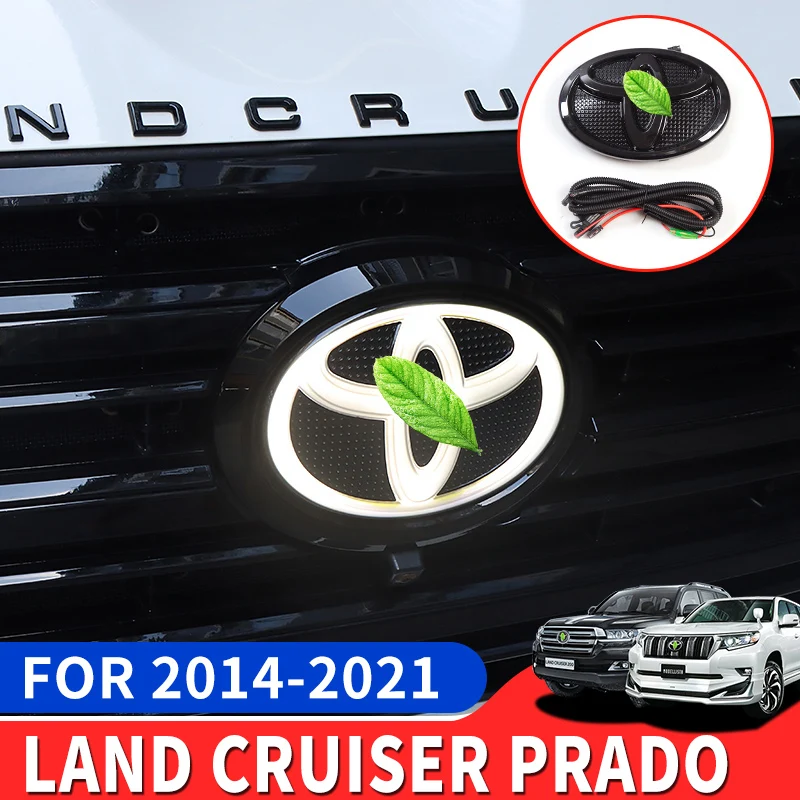 

2014-2021 Land Cruiser 200 Prado 150 Toyota Logo Crystal Car Badge Modification Accessories LC200 Lc150 Auto Logos Decoration