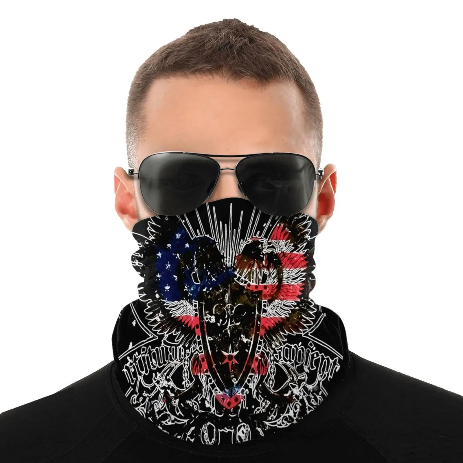 Helix Eagle American Premium Quality Men's Balaclava Neckwarmer Fashion Facemask Scarves And Shawls Skimask Hiking Scarf |