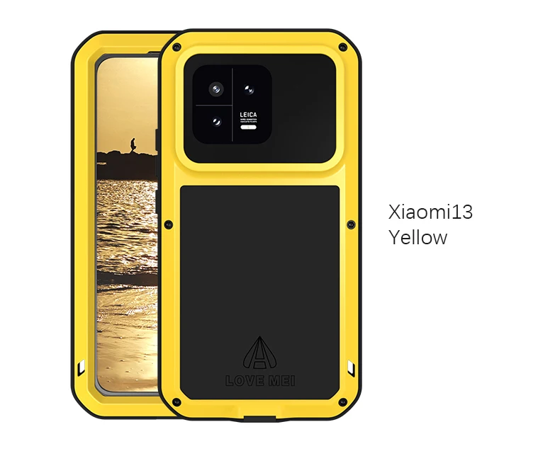 

Прямая поставка, мощные чехлы для телефонов Xiaomi Mi 13 10 Mi13 MI10 Pro 11 6 MI11 MI6, водонепроницаемый ударопрочный Алюминиевый Чехол