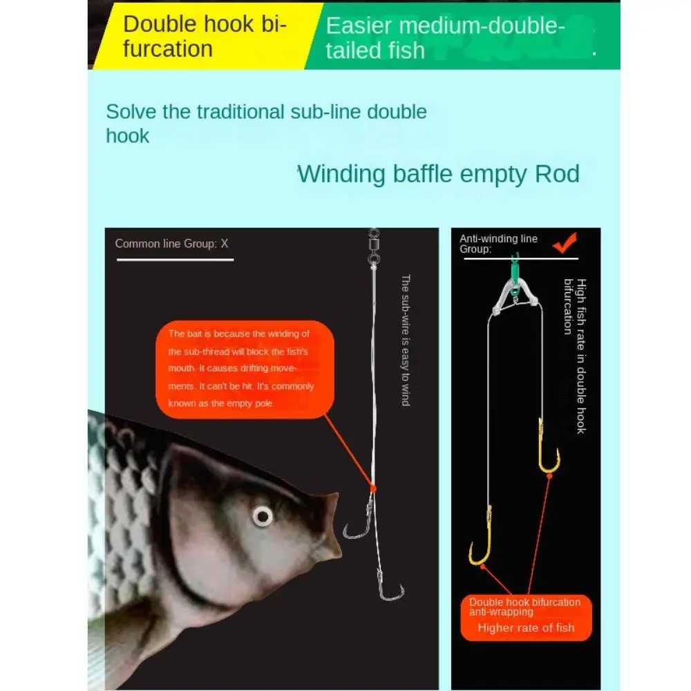 20 шт. горячая плоская леска космическая раздвоение восемь типов контактор Space Bean