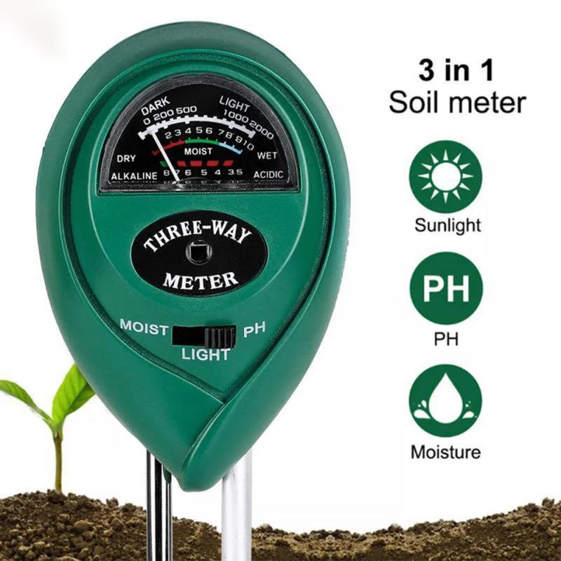 

Soil Humidometer Home Gardening Soil Moisture Meter Hygrometer Probe Watering Test Measuring Tool