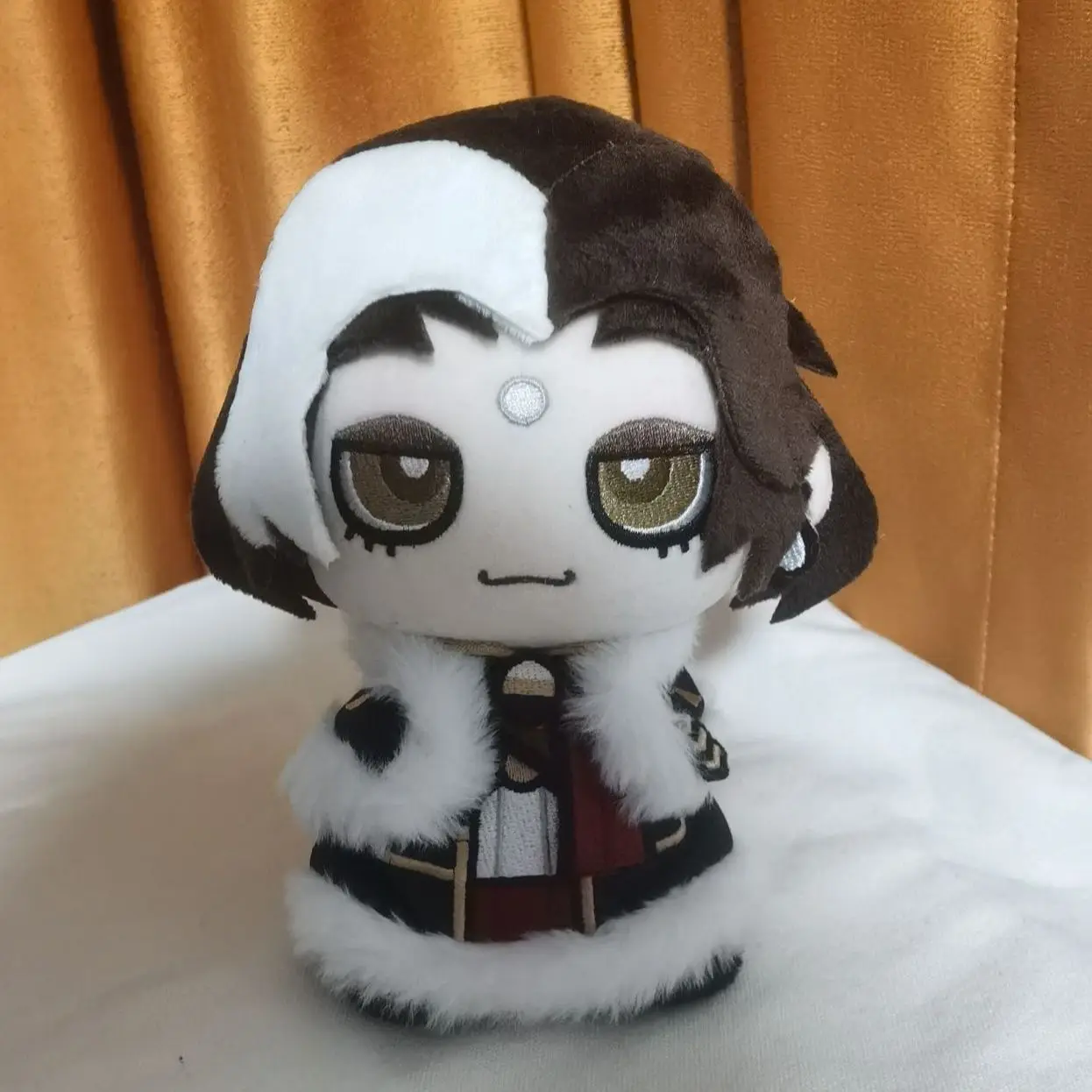 

Pre-sale Anime Final Fantasy XIV Emet-Selch Cartoon Cute Sitting Position Plush 20cm Doll Toy Pillow Stuffed Cosplay Props FF14