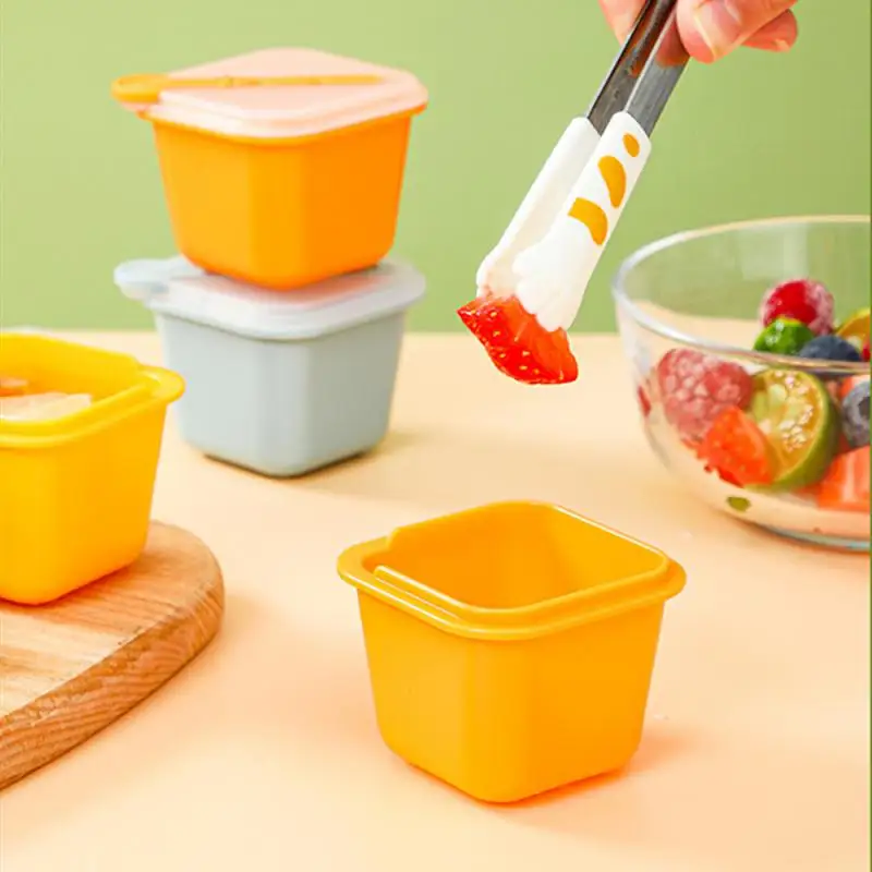 

Портативный поднос для льда, сделай сам, креативная маленькая форма для льда, поднос для льда, безопасный Силиконовый поднос для льда с быст...