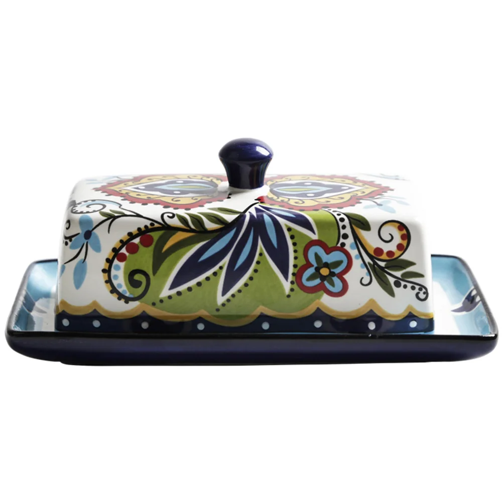 

1pc Butter Cutter Food Tent Screen Butter Server Covered Butter Container Cake Stand Base Covered Butter Dish