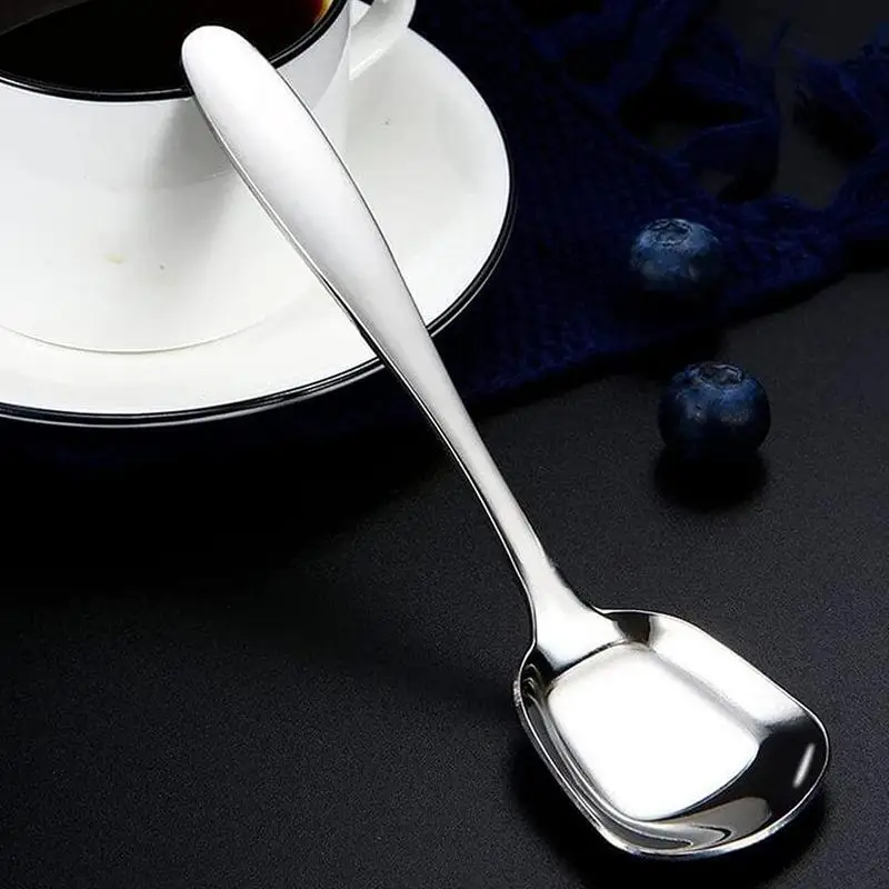 Coffee Spoon Stainless Steel For Tea Salad Dessert Kitchen S