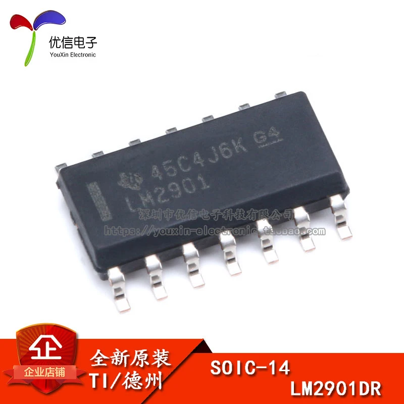 

10 шт. оригинальный stock LM2901DR SOIC-14 IC