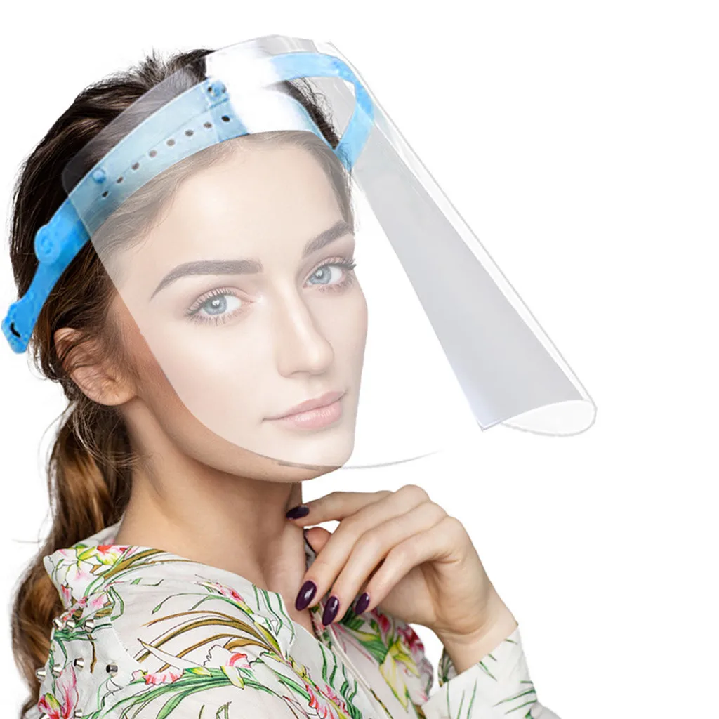 

Adult Face with Visor for Protection 2 Shield Bracket Sport Headbands for Women Non-slip Tie Belts for Work for Women