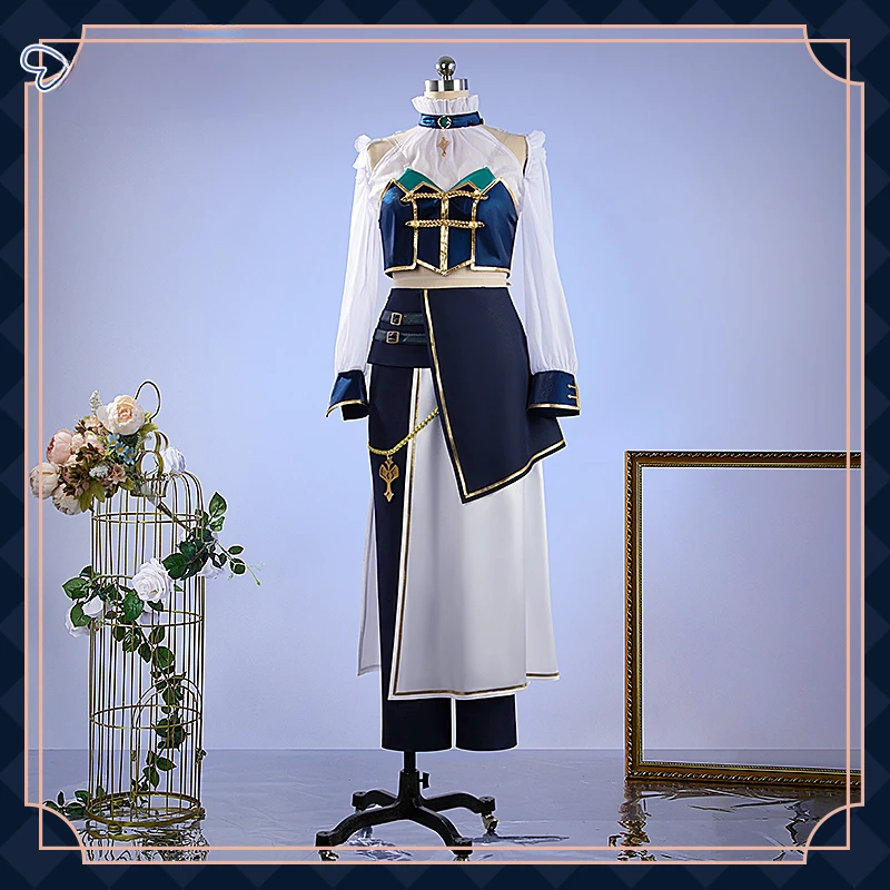 [На заказ] костюм для косплея Vtuber Nijisanji Ryuu Shen на 5-ю годовщину красивый наряд