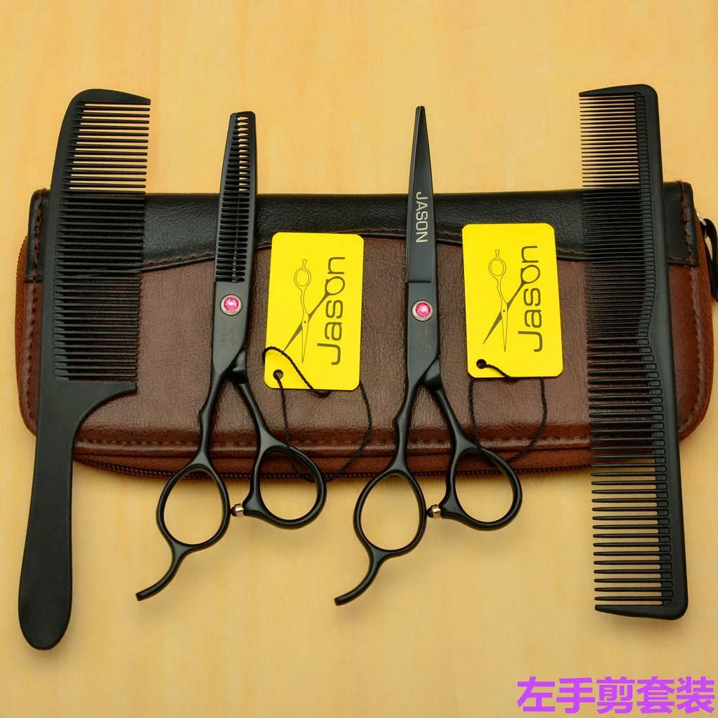 

6 Inch Left Hand Scissors Hairdressing Barber Thinning Tooth Scissors for Hair Cut Salon