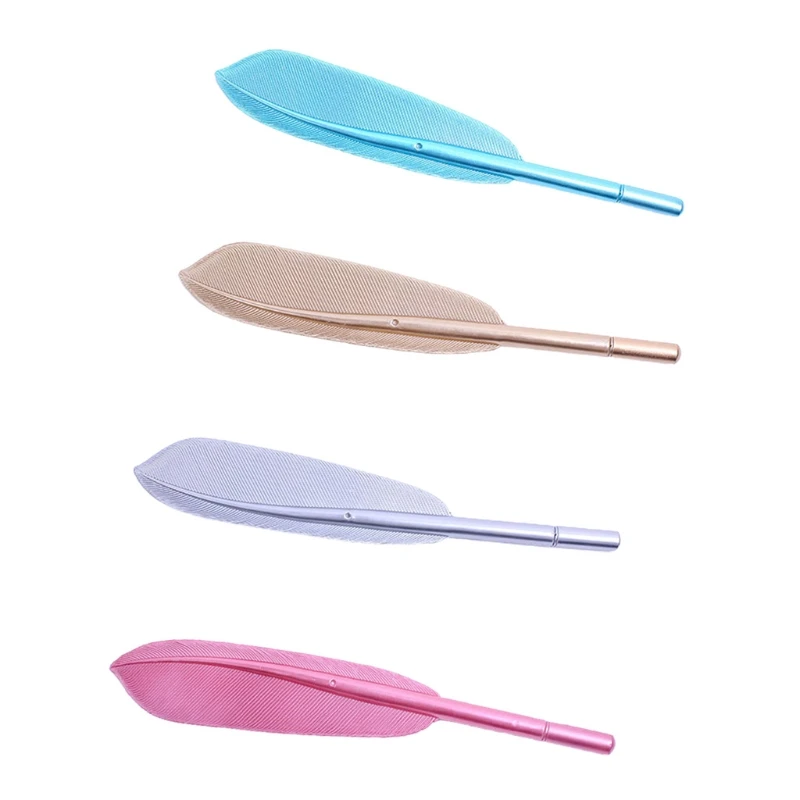 

Retro Feather Pen Style Gel Pen Refillable Gel Pen Medium Point Regular Refills