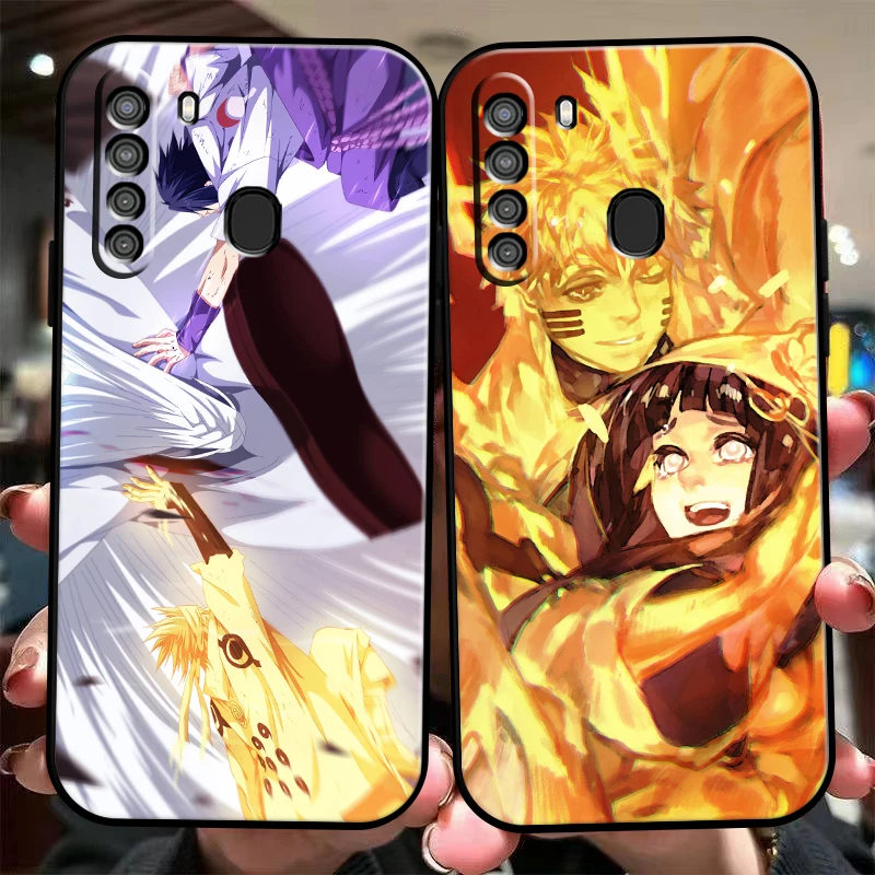 

Japan NARUTO Anime Phone Case For Samsung Galaxy A32 4G 5G A51 4G 5G A71 4G 5G A72 4G 5G Liquid Silicon Silicone Cover Funda