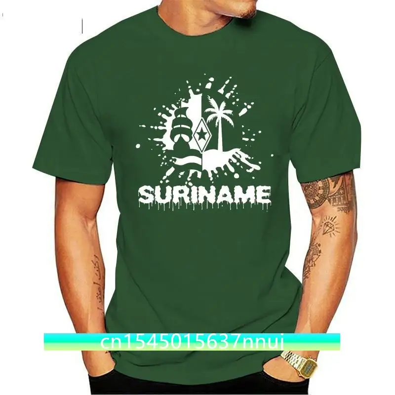 

2019 New Fashion Suriname T-Shirt Tee shirt