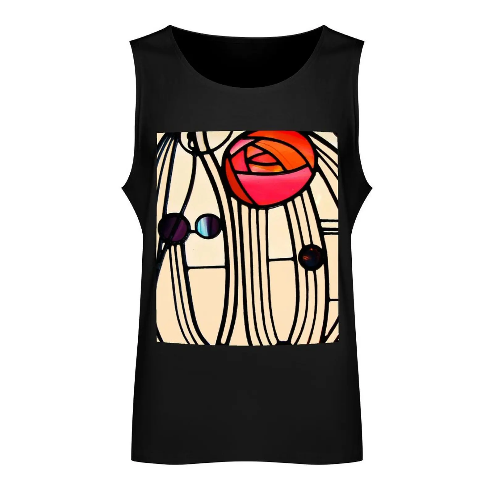 Charles Rennie Mackintosh - майка с окном аниме спортивная мужская одежда