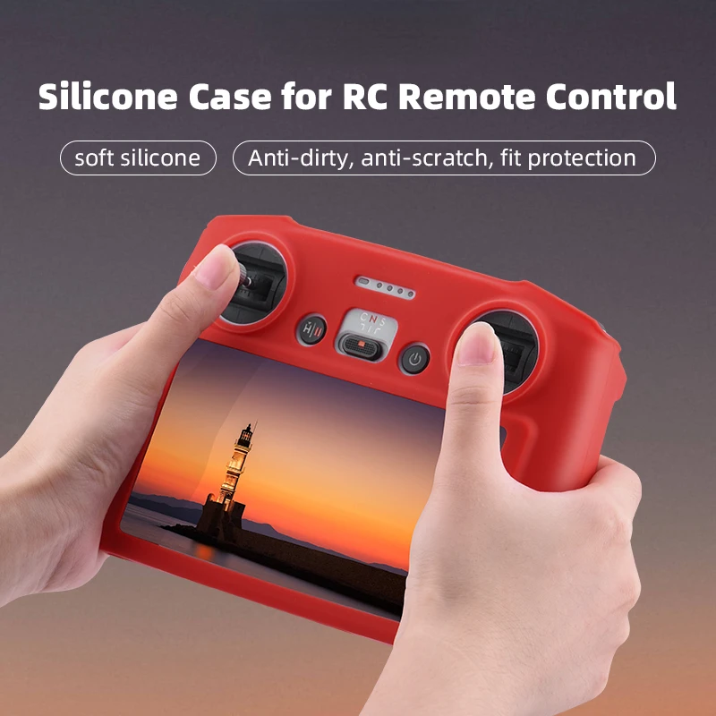 

Mini 3 Pro Silicone Case Cover Remote Controller Protective Case Sleeve Anti-Scratch RC/RC-N1 Accessories