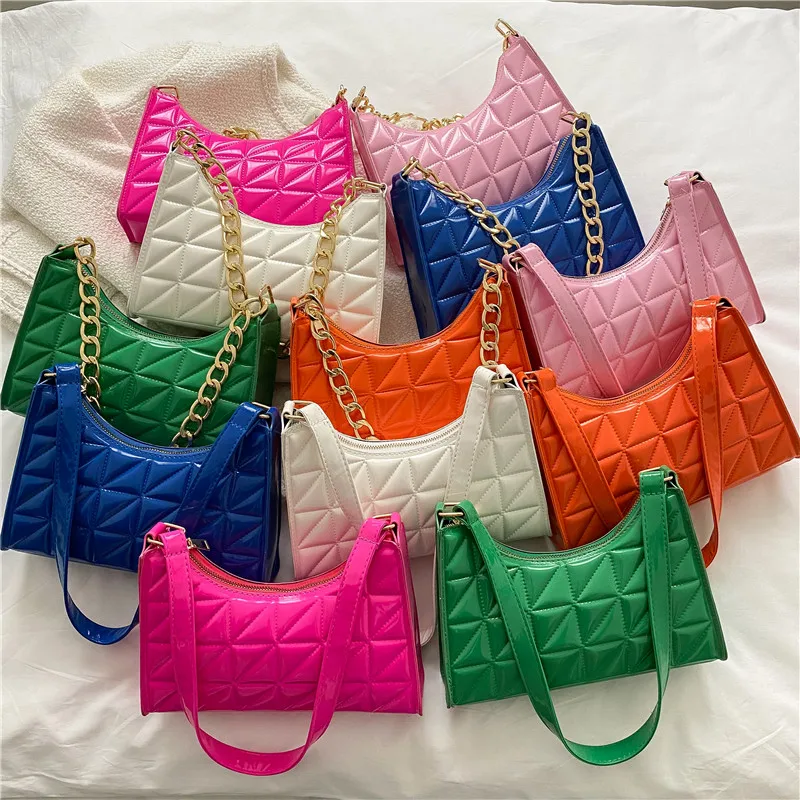 

Pillow Shaped Leather Women Shoulder Bag Luxury Designer Chain Handbag Fashion Ladies Evening Bag Clutch Bag Brand Crossbody Bag