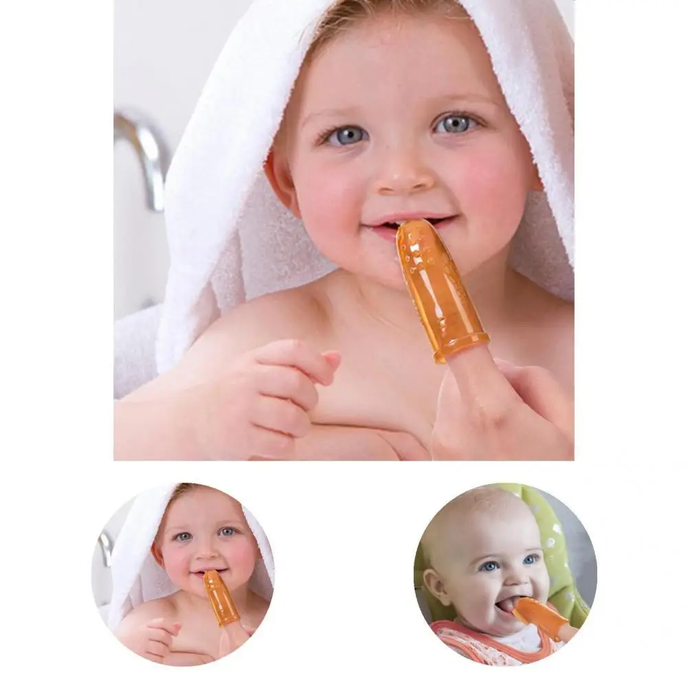 

Infant Toothbrush Excellent Lightweight Food Grade for Nursery Room Newborn Toothbrush Finger Toothbrush