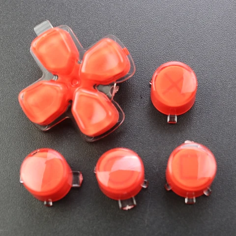 1 Упаковка, Желеобразная Кнопка, D-pad, Триггерные Кнопки ABXY Для Контроллера PS5, PlayStation 5, Запасные Части Для Геймпада