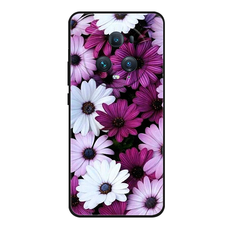 Фото Чехол для телефона Honor Magic 5 Pro, задняя крышка из черного силикона с милым мультяшным котом для Honor Magic5 Pro №2