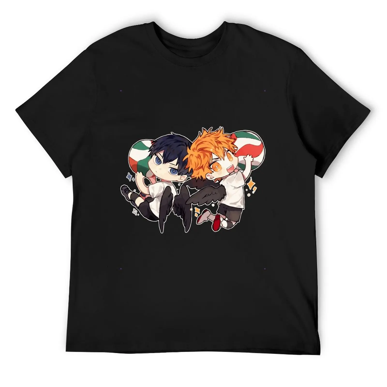 

Футболки Haikyuu Hinata Kageyama для мужчин и женщин 100% хлопок смешные футболки с круглым вырезом футболки с коротким рукавом Одежда подарок на день р...