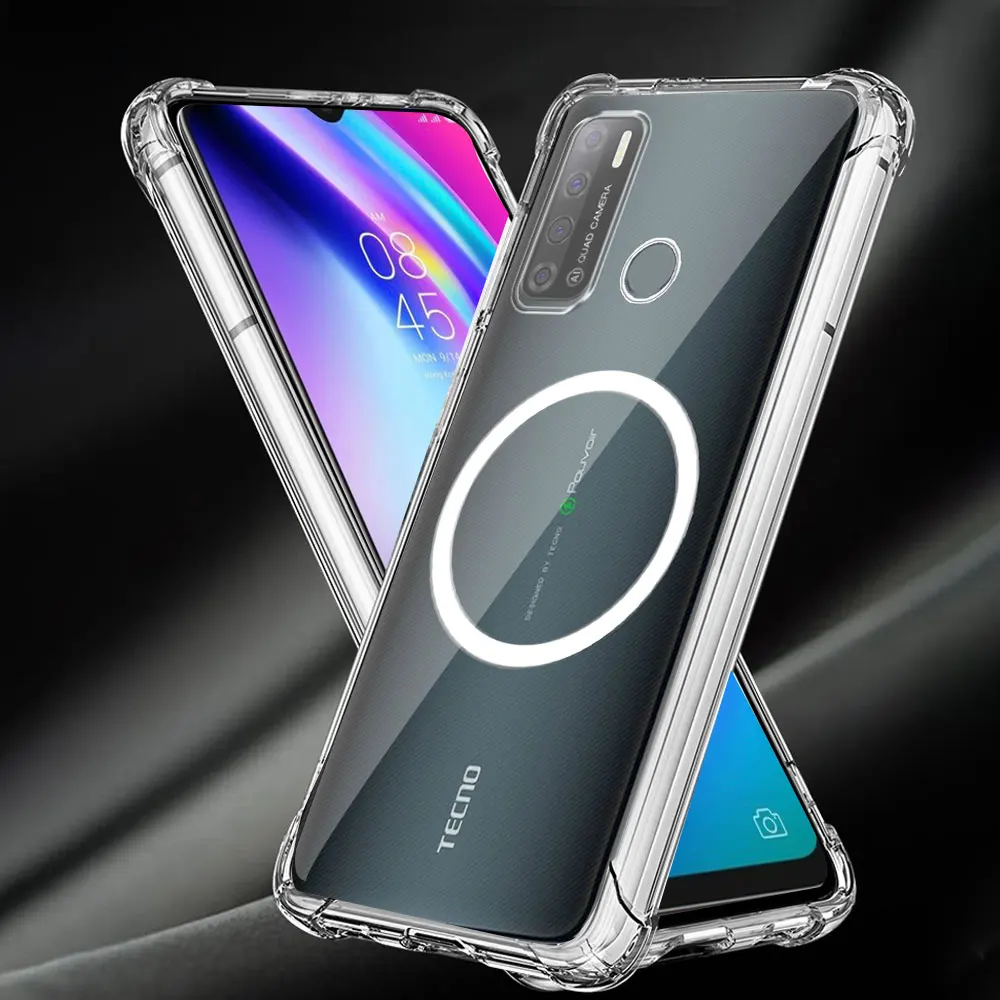 Магнитная наклейка для беспроводного зарядного устройства Tecno Power 4 Pro Чехол LC7