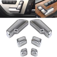 1 Set Interior Door Seat Adjust Button Switch Cover Trim Replacement for Mercedes Benz old C E-Class GLK GLA CLS ML GL W204 W212