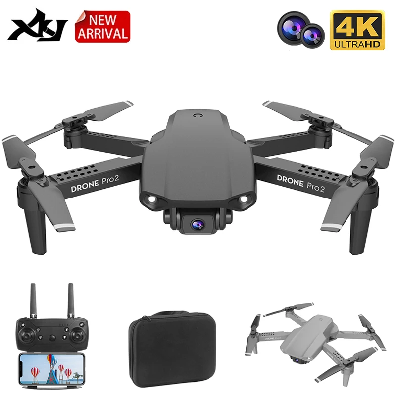 Новинка 2022 Радиоуправляемый мини-Дрон XKJ E99 4K 1080P 720P с двойной камерой Wi-Fi FPV