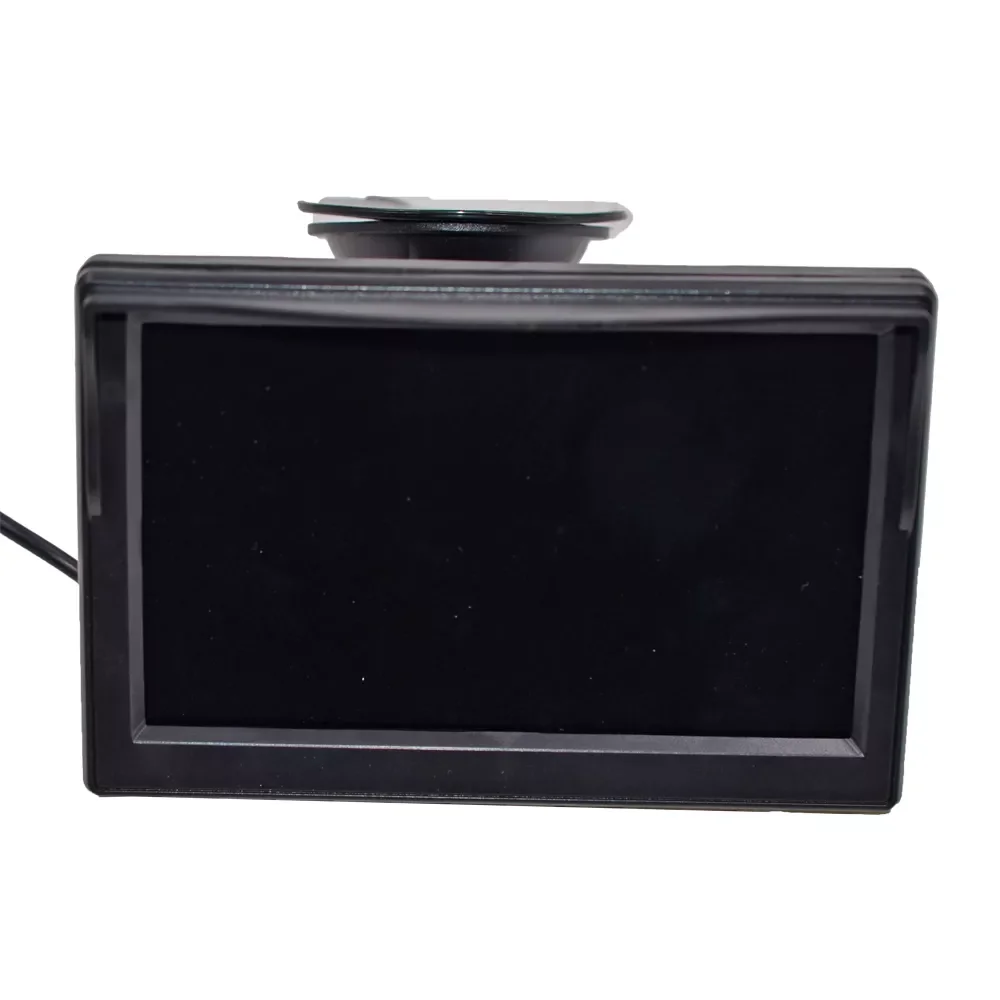 

NEW2023 5 inch TFT LCD screen Car Monitor HD800*480 Reversing Parking Monitor with 2 video input,Rearview camera optional