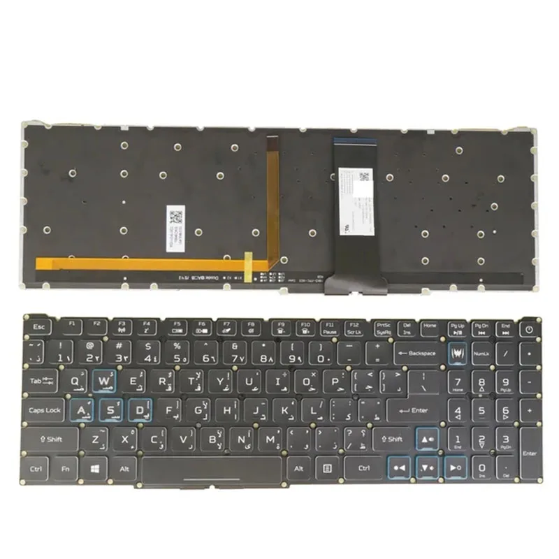 Для Acer Predator PH315-52 PH317-53 PH317-54 PT315-51 PT315-52 арабская AR RGB клавиатура для ноутбука с
