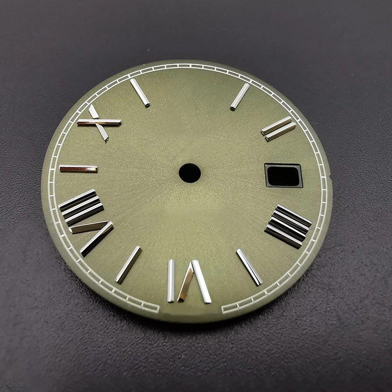 

Watch Accessorious, High Quality Olive Green Color Watch Dial For 36mm Datejust Fit To 3235 Movement , Aftermarket Watch Parts
