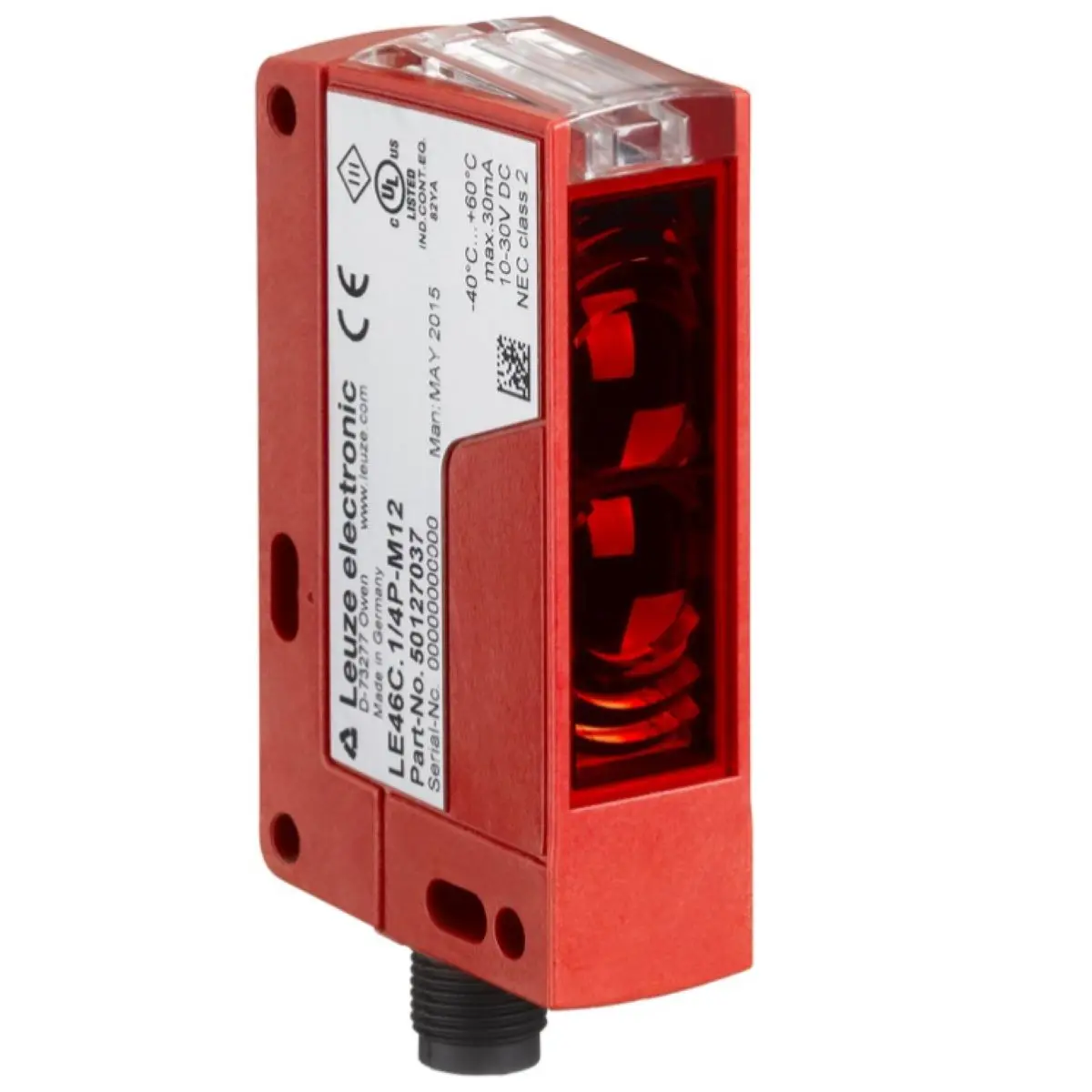 

HT46CI/4P-M12 Диффузный датчик с подавлением фона 50127061