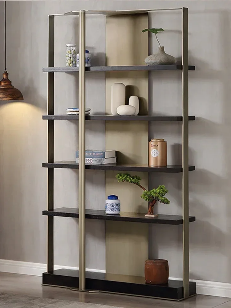 Книжная полка из нержавеющей стали стеллаж для хранения офисная Bogo дизайнерская