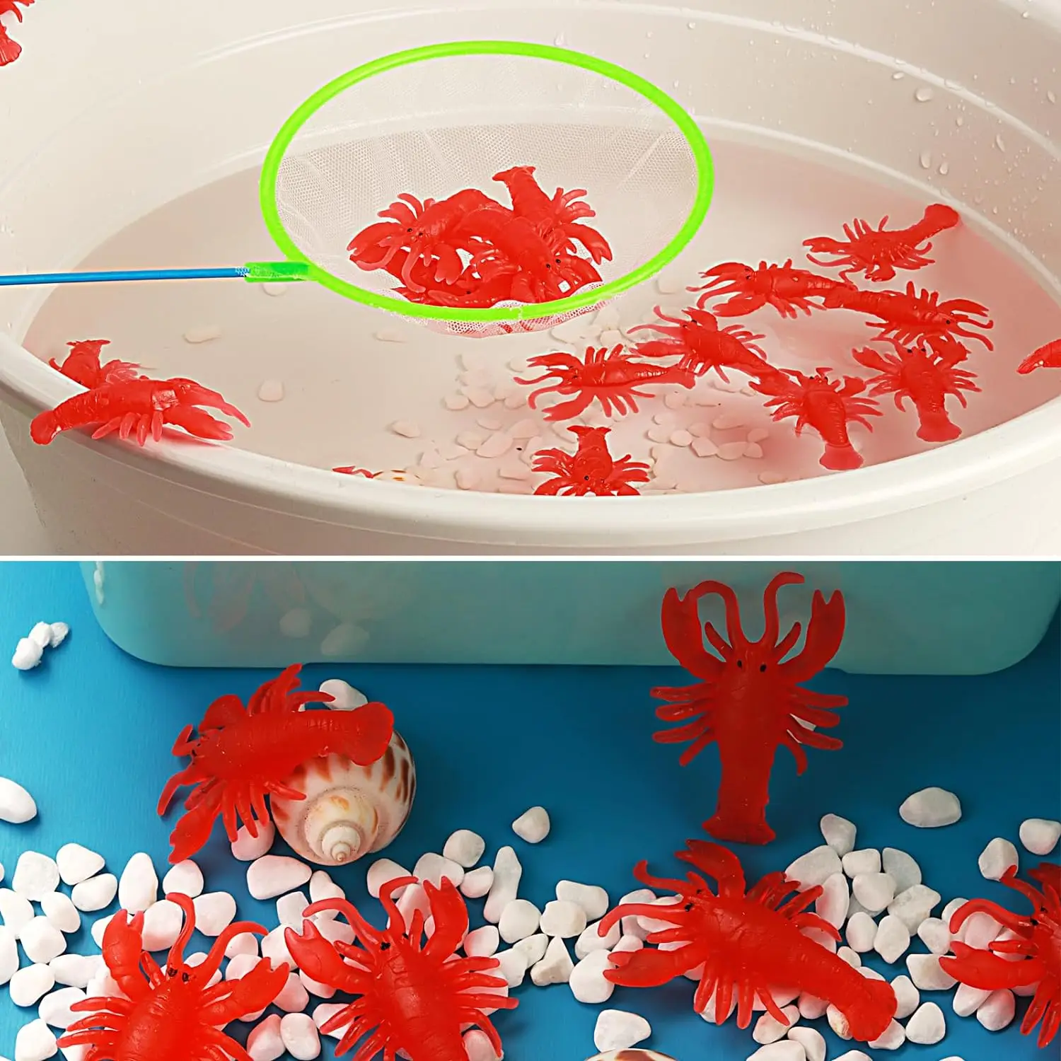 10 шт. мини-игрушка-лобстер