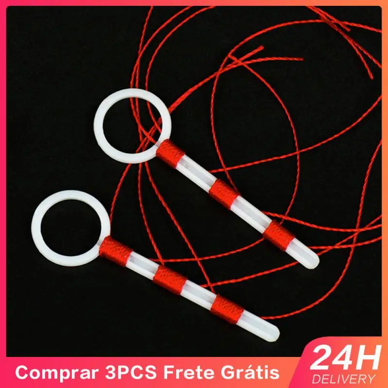 

Positioning Rope Easy Threading Trumpet [2 Groups Into] Fishing Accessories Fishing Accessories Smooth Surface Cotton Knot