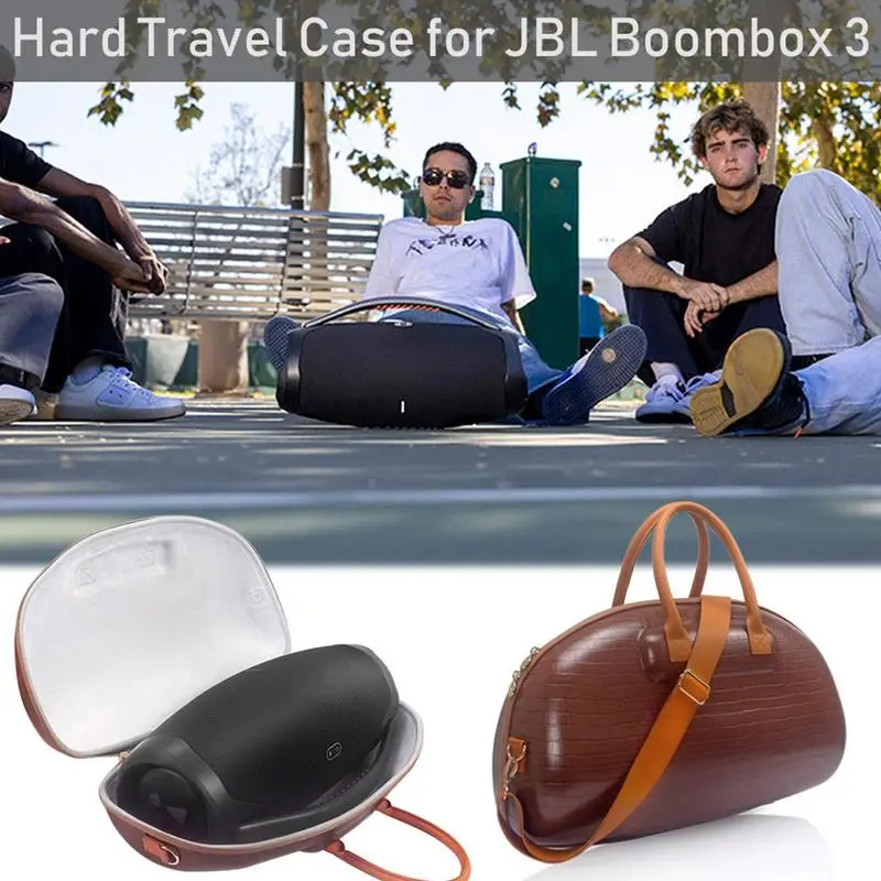 

Пылезащитный чехол для JBLBoombox 3/ Boombox 2 динамик коробка для хранения с плечевым ремнем и ударопрочным корпусом для путешествий и дома