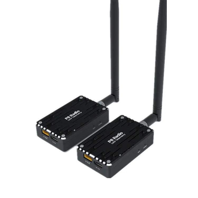

CUAV P8 Radio Telemetry Set 840-845 MHz 60km Data Radio and Receiver for Pixhawk