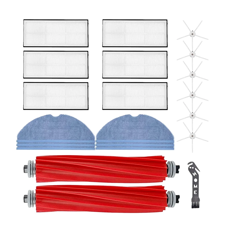 

HEPA Filter Mop Cloth Main Side Brush For Xiaomi Roborock S7 T7S T7S Plus Robot Vacuum Cleaner Spare Parts Accessories