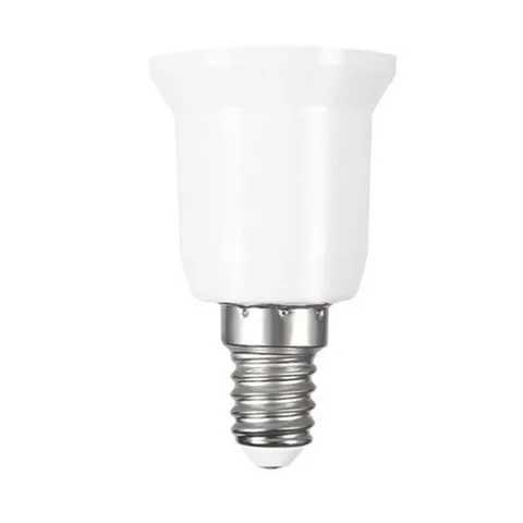 UooKzz Пластиковый переходник E14 на E27
