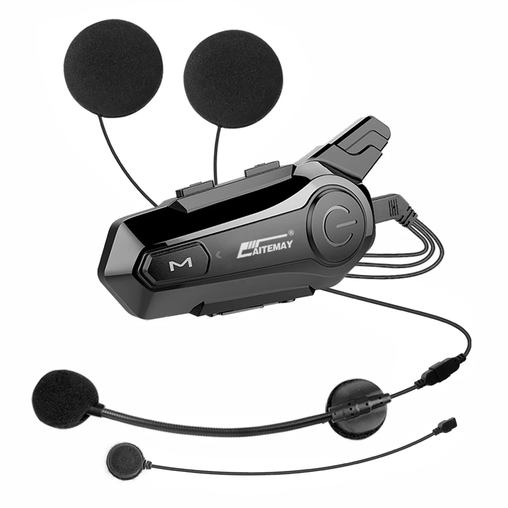 Гарнитура для шлема 2 riders Bluetooth 5 0 гарнитура мотоциклетная передней и задней рации