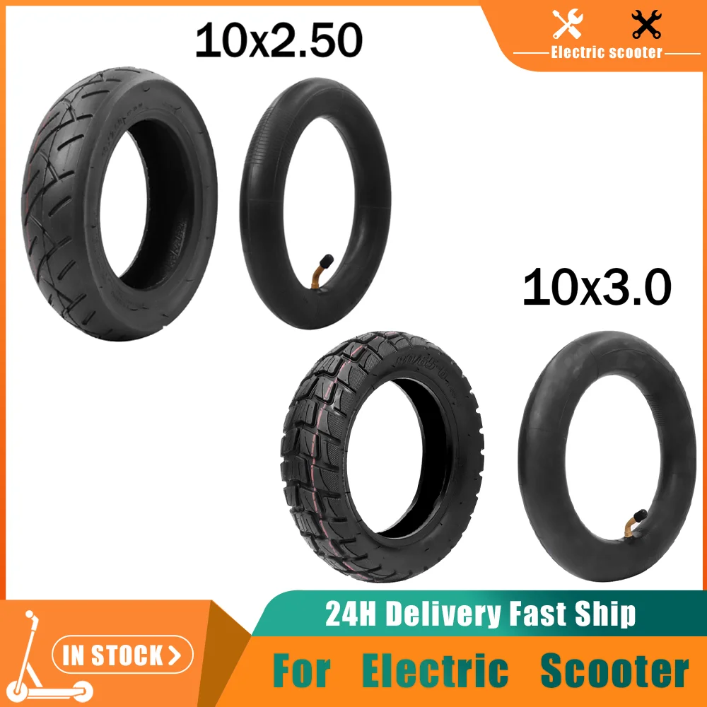 

Quality 10x3.0 Outer Tire 10*3.0 Tube Tyre Performance For KUGOO M4 PRO For Go Karts ATV Quad Speedway Electric Smart Scooter