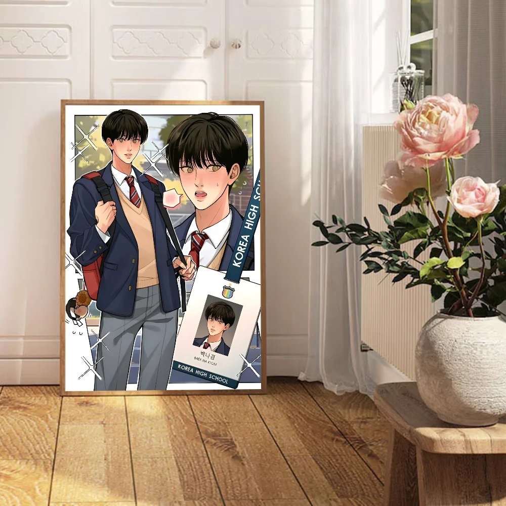 P-Pintor N-Nocturno аниме DIY липкий плакат водостойкая бумажная наклейка кофейня бар