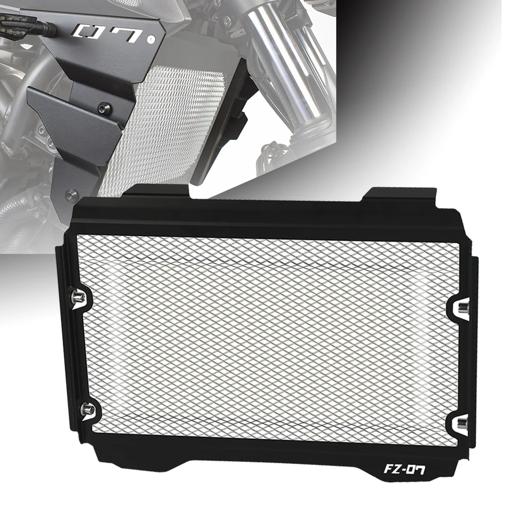 

2021 MT07 Motorcycle Radiator Grille Guard Protector Grill Cover Protection NEW Motorbike CNC Accessorie For Yamaha FZ07 FZ 07