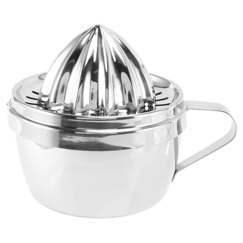 

Manual Lemon Orange Manual Fruit Juicer Stainless Steel Kitchen Accessories Tools Citrus Raw Hand Pressed Juice Maker
